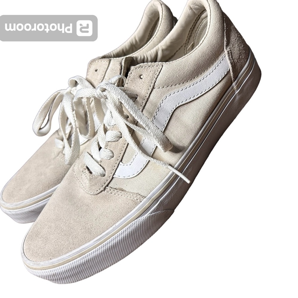 Light Beige Low Vans